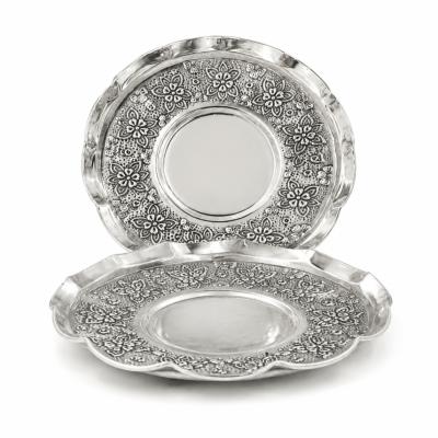 بشقاب کروم رز گل 