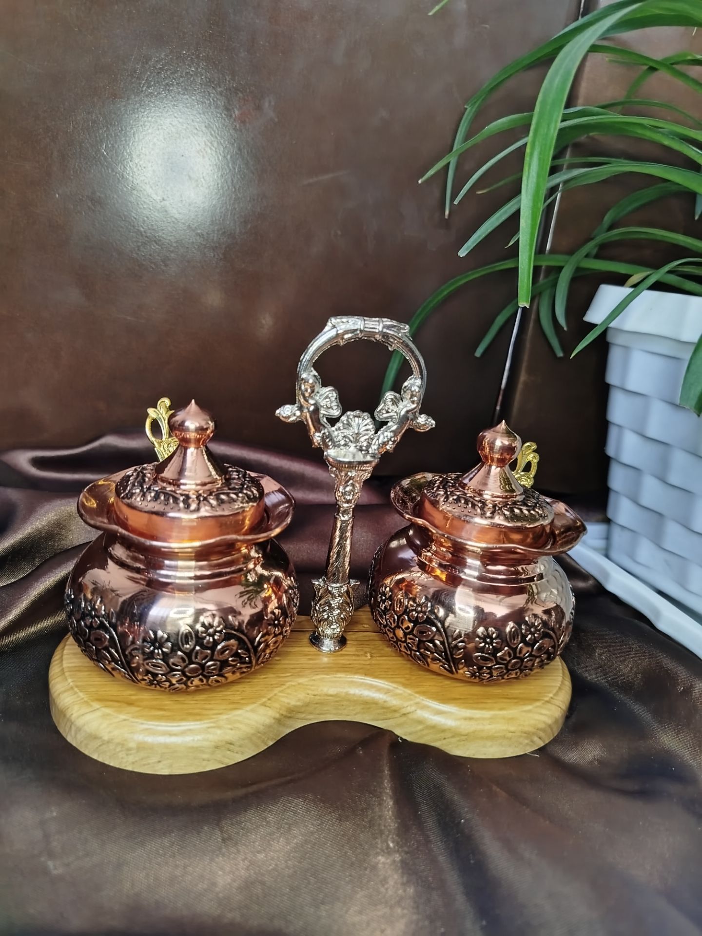 جا ادویه مسی گلبرگ 2 تایی